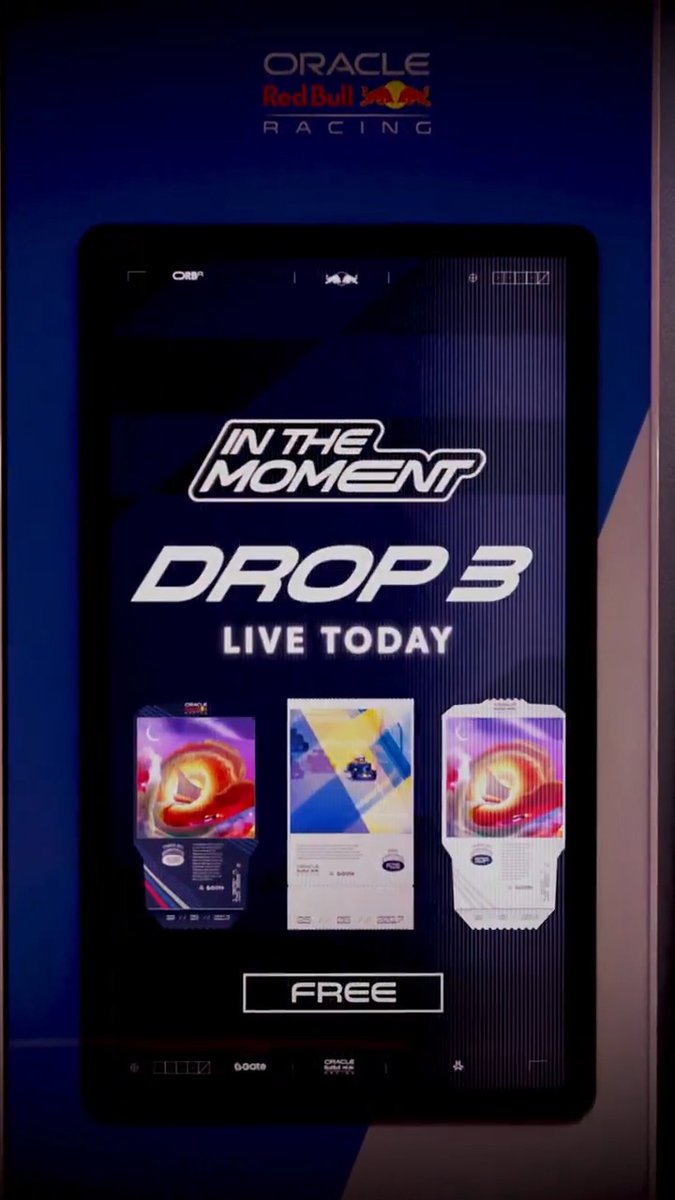 In the Moment 👉 Claim now 🏁 Just 24 hours to collect the last two FREE iconic race Team moments... 🍾 Surge to Glory 🌃 Own the Night || (EZ) Gate || Abstract