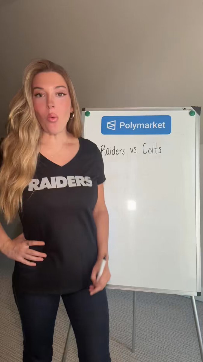 Welcome to the Polymarket Sports classroom with Teacher Tay! Raiders vs Colts Brock Bowers: 5.5 Under Receptions Check out Polymarket #raidersnation