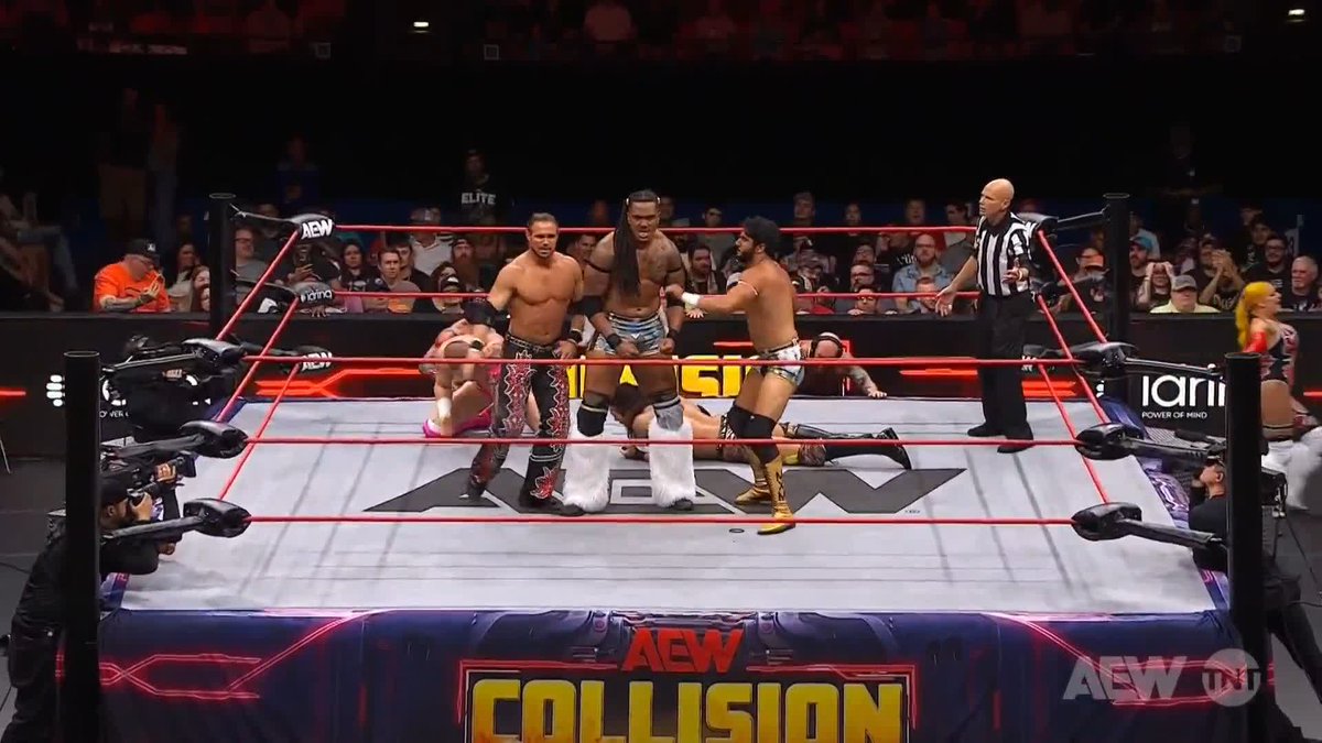 This is AEW This is why AEW sucks And this is why Tony Khan is a shitty booker #AEWCollision