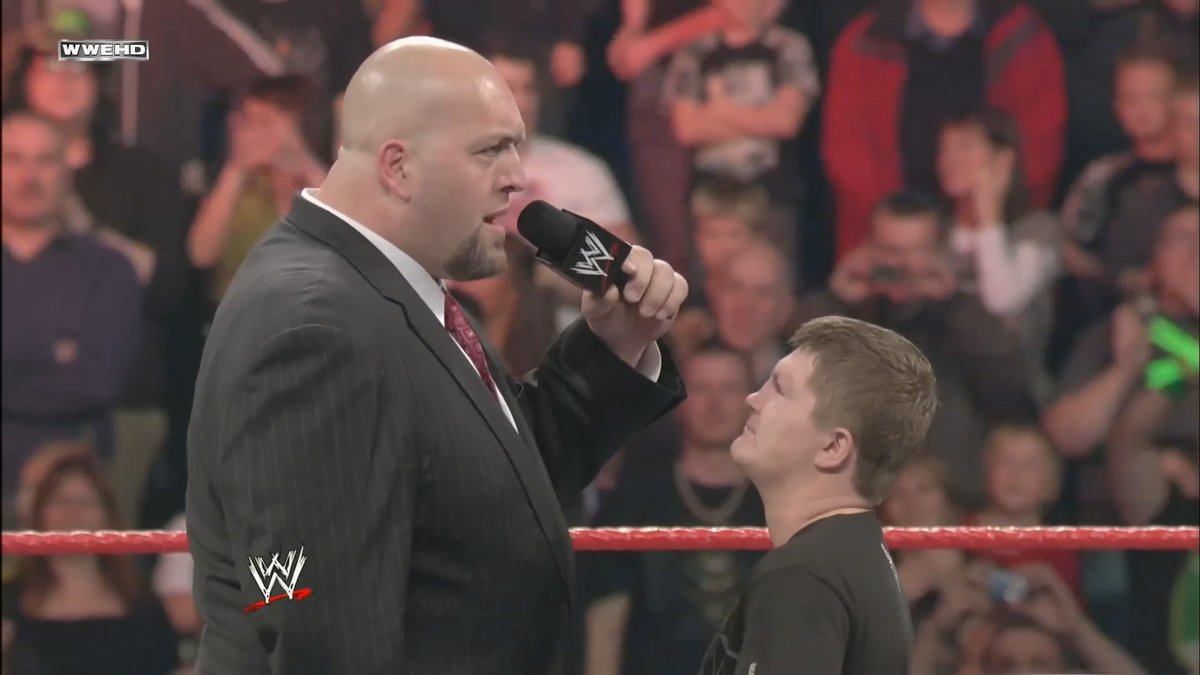 When Ricky Hatton was a celebrity guest on WWE’s Raw back in 2009 ❤️