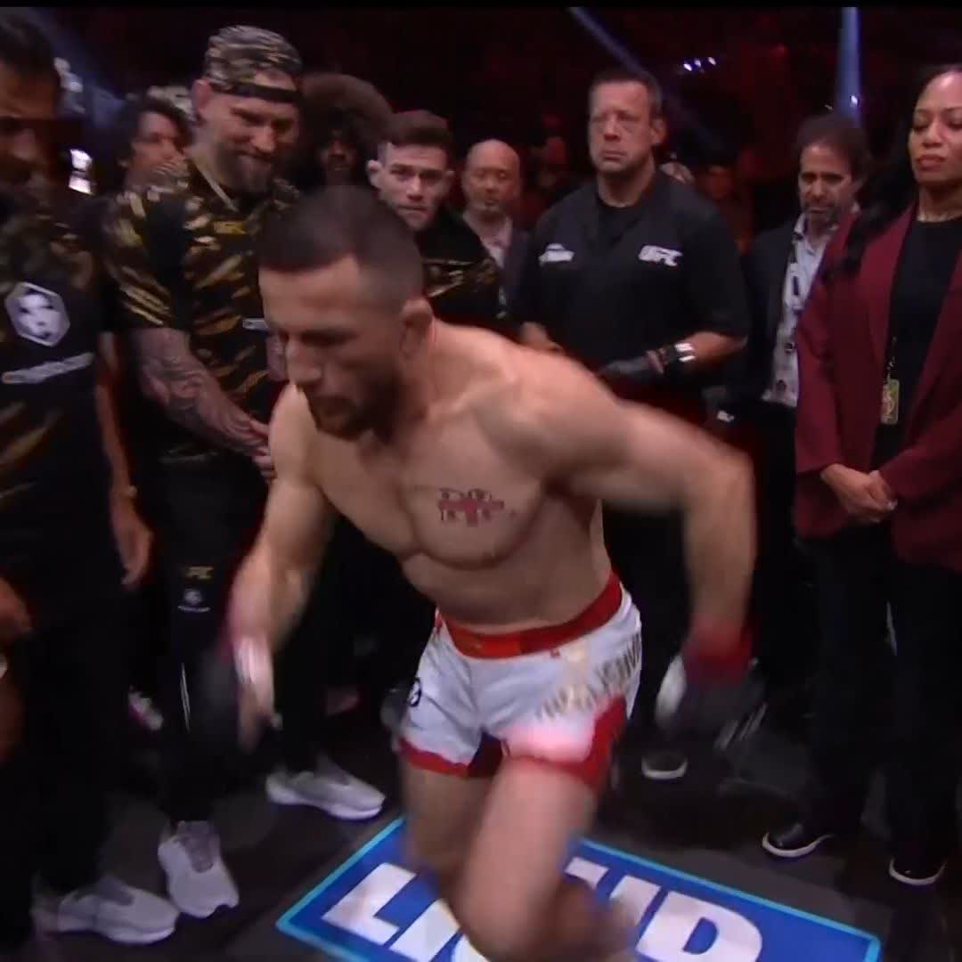 防衛戦へ！メラブ ケージイン！ #UFC320