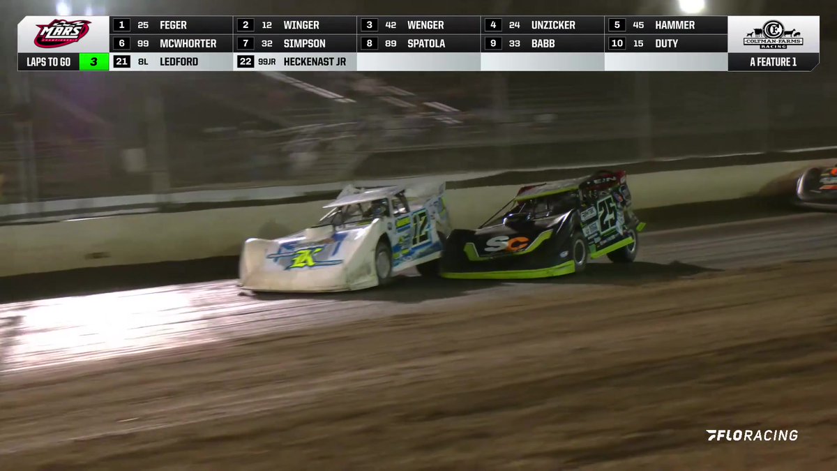 ๐ What a battle at FALS! Ashton Winger wins the FALS Frenzy with MARS Championship Series! #MARSLateModels