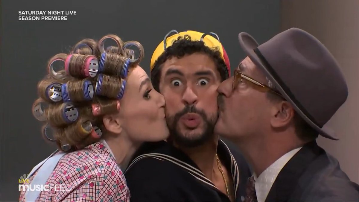Bad Bunny brings the iconic Mexican show “El Chavo del Ocho”to SNL. ❤️🔥🇲🇽
