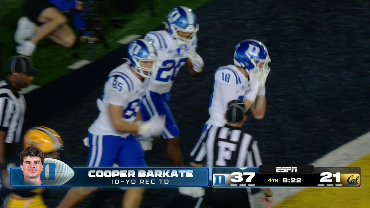 Go up and make a play, Coop!