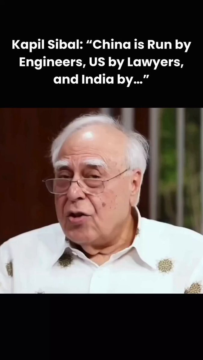 Result of Kapil Sibal's Subtle Diagnosis: India is Run by a Loudmouth Managing Headlines -Not a Leader Running the Nation.