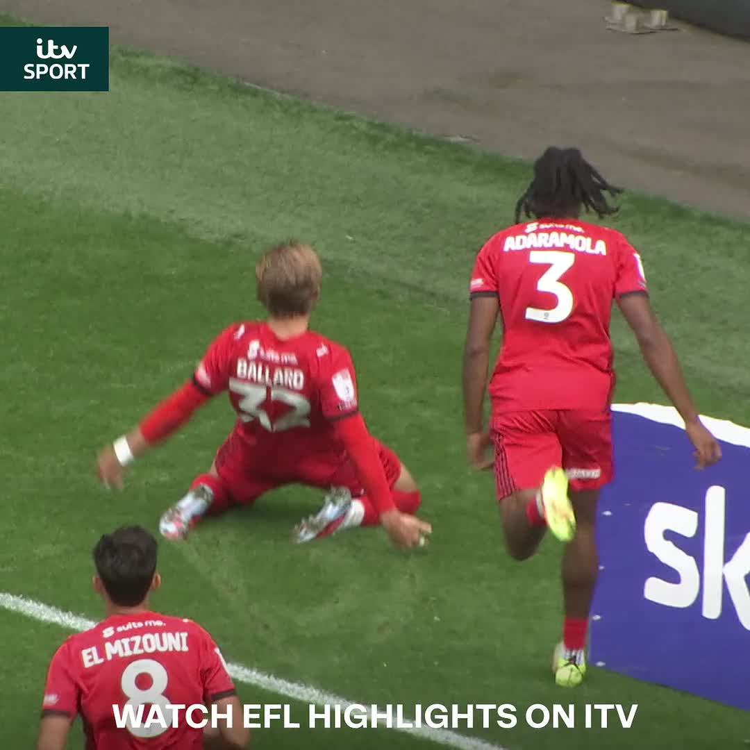 Dom Ballard put some 𝒔𝒘𝒂𝒛 on that one for Leyton Orient FC ✨ Head to ITVX to catch up on EFL Highlights