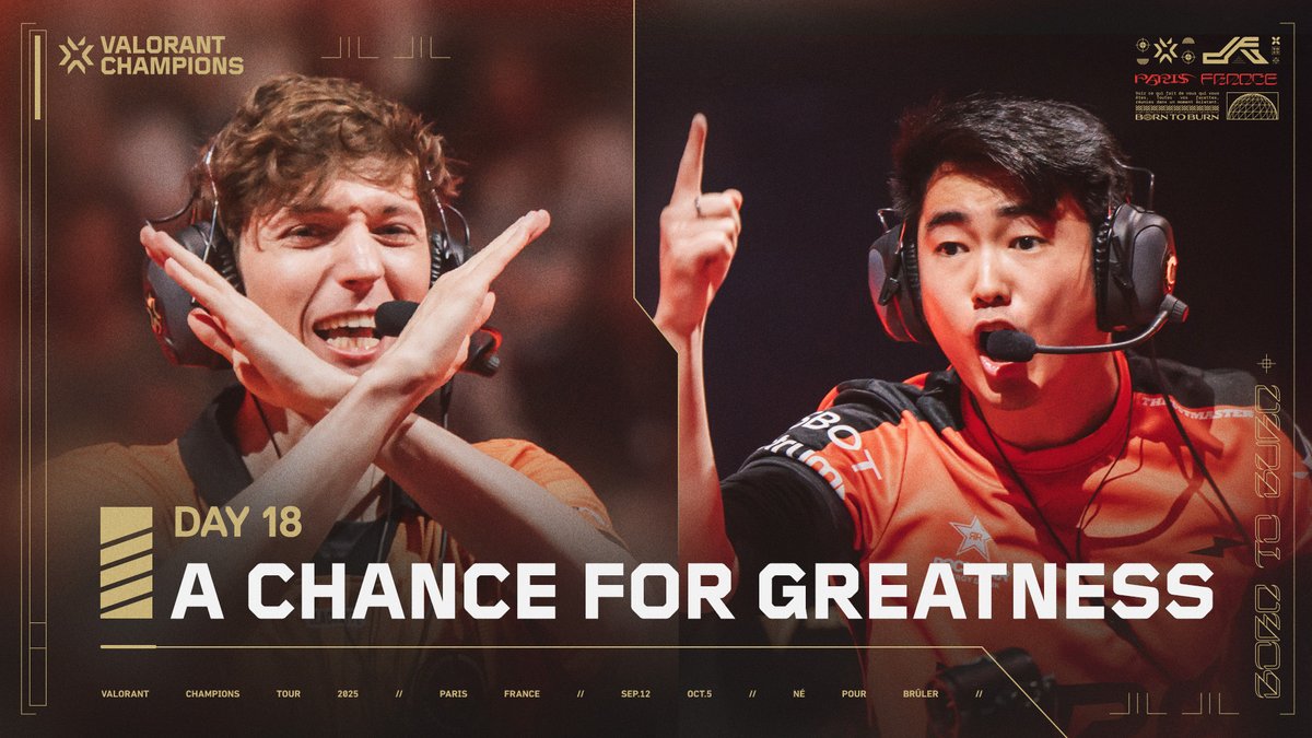 It all comes down to this. Two teams fight for glory on the biggest stage. Will FNATIC finally take home the Champions Trophy? Or will NRG complete an undefeated run and shatter their dreams? Don't miss the #VALORANTChampions Grand Finals at