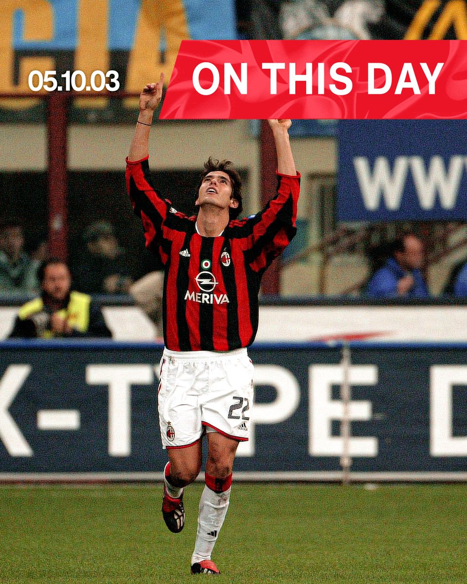 What an occasion to open your Milan account, hey Kaka? 😁