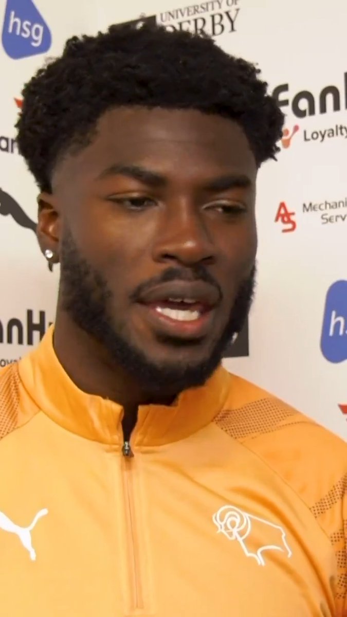 "I feel like I'm getting closer and closer to the player I want to be." 📈 @Patrick_Agyy reacts after getting off the mark. 💪