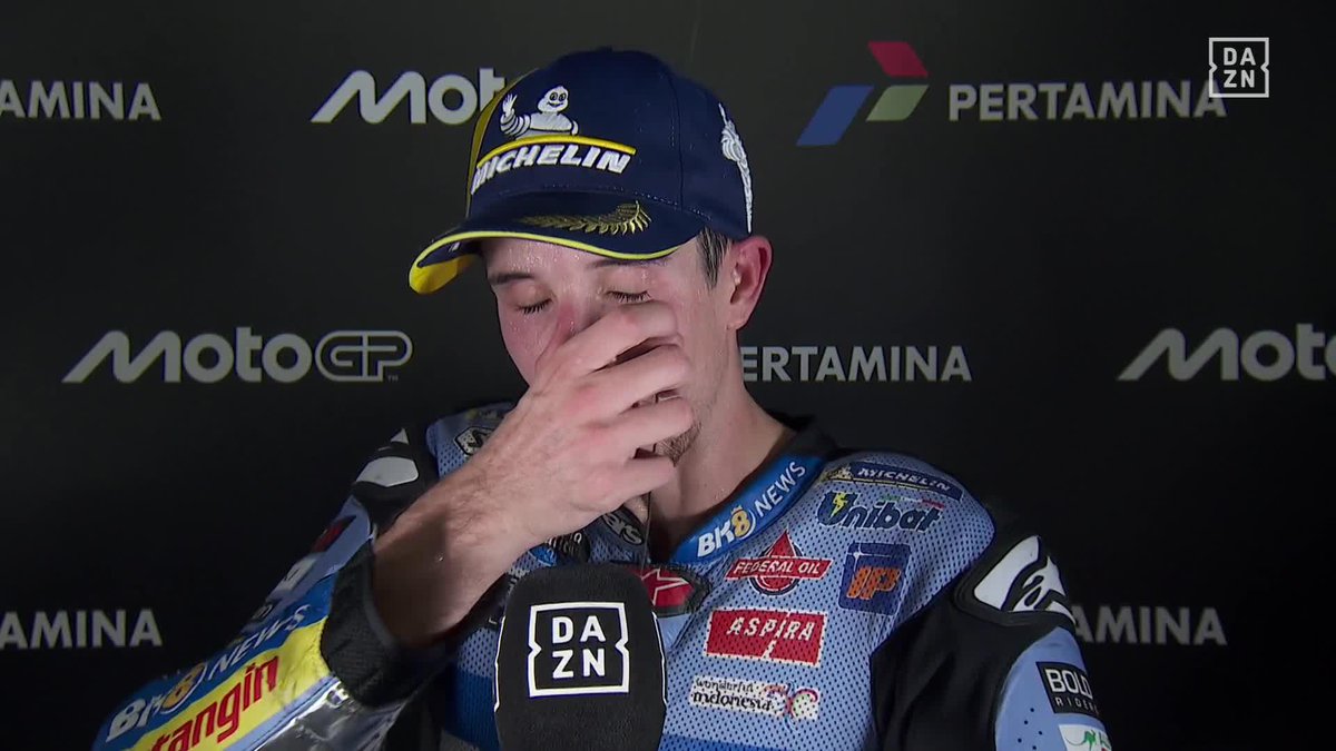 ¿Qué ha tenido Fermín Aldeguer que no han tenido el resto de Ducatis? 🤔 Responde Alex Márquez a Izaskun Ruiz 🧐 #IndonesianGP 🇮🇩 #MotoGP 🏁