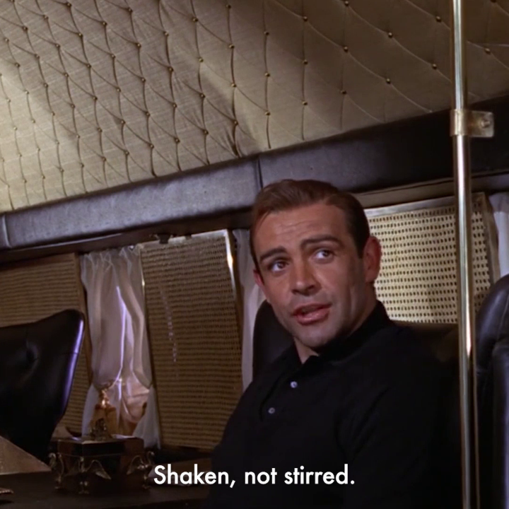 Happy Bond Day. Have a martini on us.