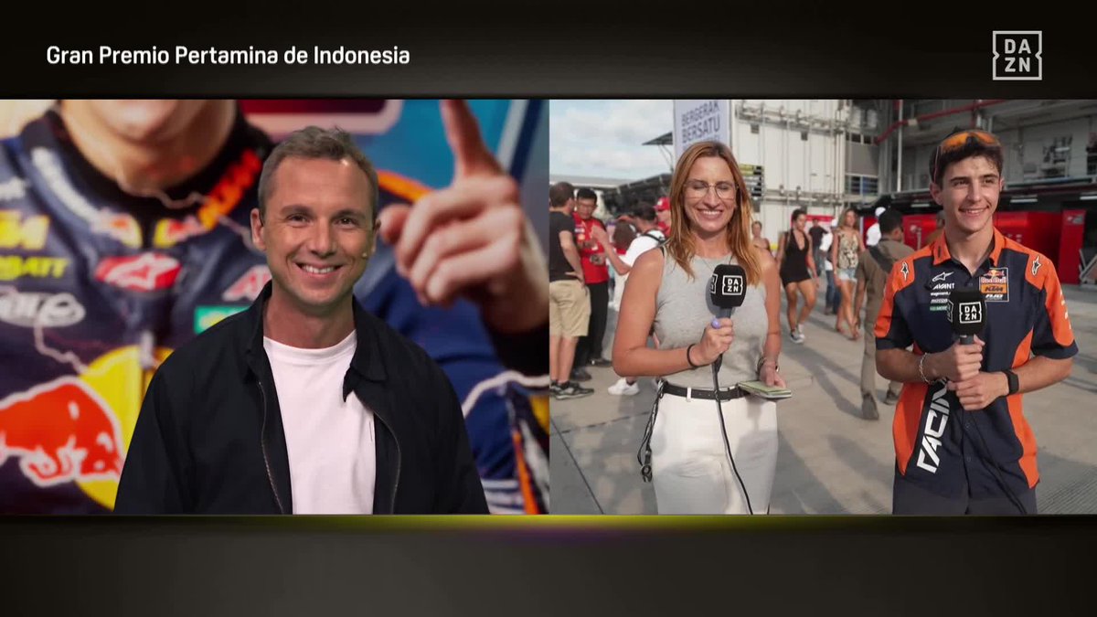 Cuando ganas el Mundial de Moto3 y te felicita tu ídolo 😍 De Jorge Lorenzo para Rueda⚡️🏄🏻‍♂️ 👏🏻 #IndonesianGP 🇮🇩 #MotoGP 🏁