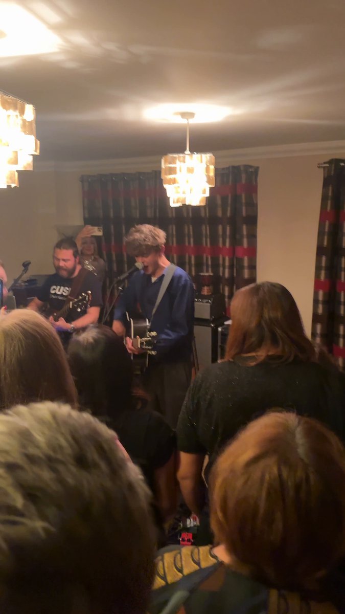 A house party 200 miles from home singing a song that’s been out a week to (and for) the best people 💙