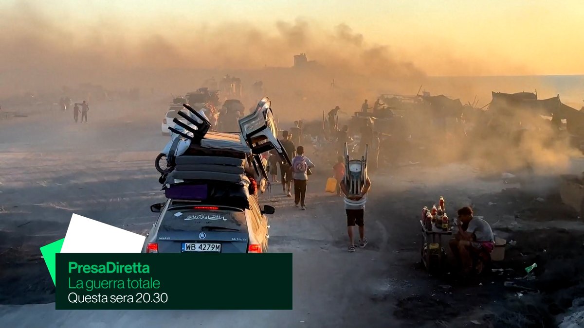 🔴 Puntata speciale interamente dedicata al conflitto in Medio Oriente. #PresaDiretta in una serata evento punta i riflettori su Gaza con ben 160 minuti di immagini, reportage e analisi. 📌 QUESTA SERA dalle 20:30 su #Rai3.