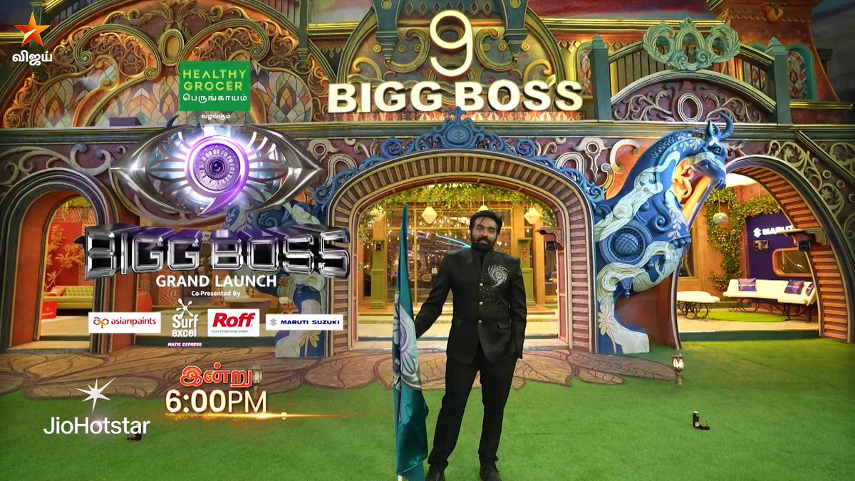 இந்த வீடு ஆட்டத்துக்கு Ready..🔥பாக்க பாக்க தான் புரியும்.. போக போக தான் தெரியும். Bigg Boss Tamil Season 9 | Grand Launch - இன்று மாலை 6 மணிக்கு ..😎 #BiggBossSeasonTamil9 #OnnumePuriyala #BiggBoss9 #VijaySethupathi #BiggBossTamil #BB9 #VijayTV #VijayTelevision