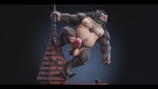 Landscape version of the PV of “Werewolf Bruno” Figure 🤟🐺