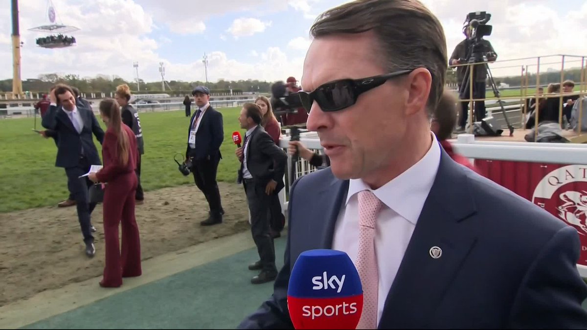 "She's a Classic filly!" Aidan O'Brien reacts to a super impressive performance from Diamond Necklace in the Prix Marcel Boussac... 🇫🇷