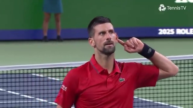 How to bounce back and level things up with @djokernole ‼️ The four-time champion takes the second set against Hanfmann, 7-5. Rolex Shanghai Masters | #RolexShanghaiMasters