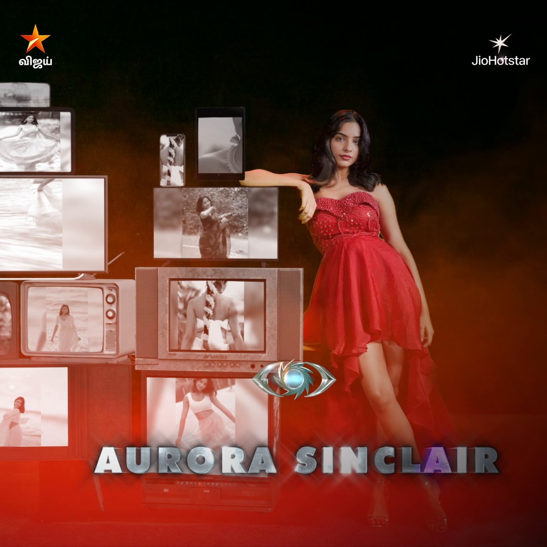 #பிக்பாஸ் இல்லத்தில்.. #AuroraSinclair 😍 Bigg Boss Tamil Season 9 #GrandLaunch - இப்போது ஒளிபரப்பாகிறது நம்ம விஜய் டிவில.. #Nowshowing #BiggBossTamilSeason9 #TuneInNow #OnnumePuriyala #BiggBossSeason9Tamil #BiggBoss9 #VijaySethupathi #BiggBossTamil #BB9 #VijayTV #VijayTelevision