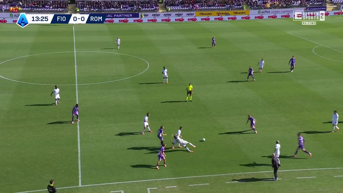 𝐌𝐎𝐈𝐒𝐄 𝐊𝐄𝐀𝐍 𝐒𝐓𝐑𝐙𝐄𝐋𝐀 𝐑𝐎𝐌𝐈𝐄! 𝐖𝐎𝐖! Fiorentina prowadzi z Romą 1:0 #włoskarobota