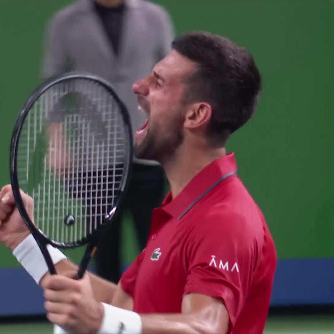 Novak Djokovic won his third round of Shanghai by a score of 4-6 7-5 6-3. He’s 38. Has every big record. But yet look at how much it still means to him. Watching Novak Djokovic play tennis is always a privilege.