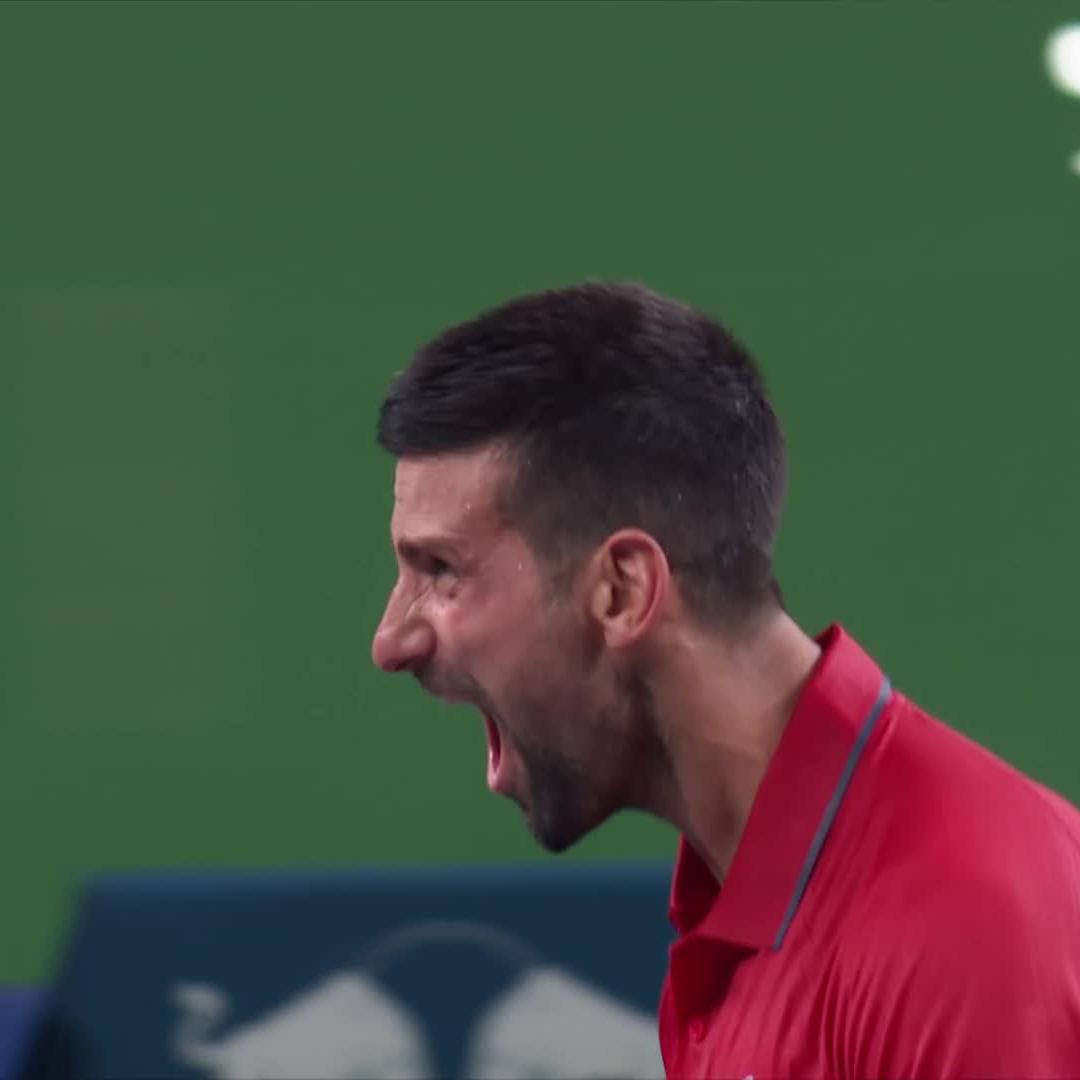 LA CABRA LO DIO VUELTA ✅️ Novak Djokovic superó a un durísimo Yannick Hanfmann por 4-6, 7-5 y 6-3 para acceder a cuarta ronda en el Masters 1000 de Shanghai. 🐐🇷🇸