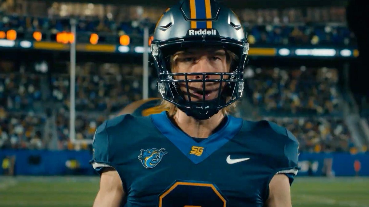 Hulu shared a new look at this season of #ChadPowers - starring Glen Powell.