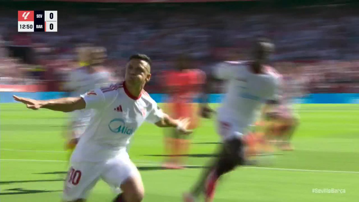 FORMER BARCELONA MAN ALEXIS SANCHEZ SCORES FOR SEVILLA! ๐