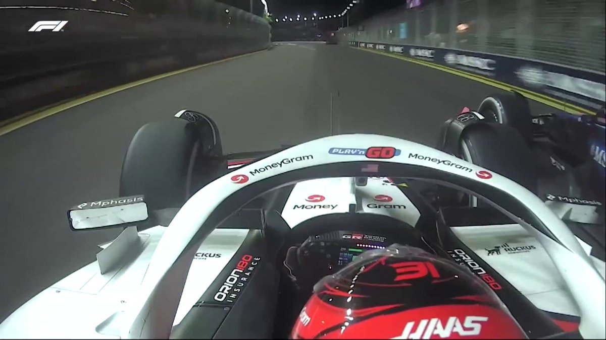 Gros combat entre Ocon et Gasly en fin de Grand Prix 😳 #SingaporeGP #F1