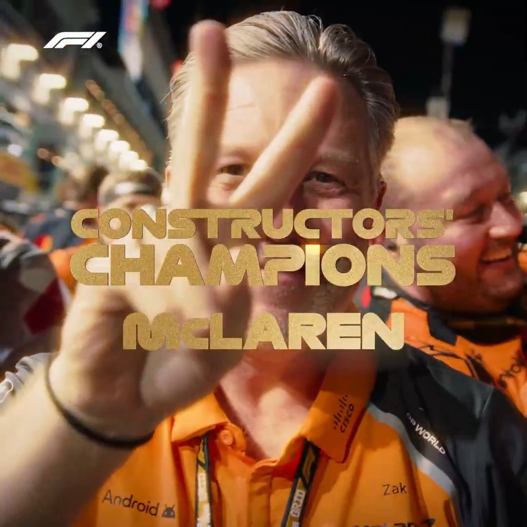 Simply unbeatable. McLaren have destroyed the competition in 2025 with the all-conquering MCL39 💪 #F1