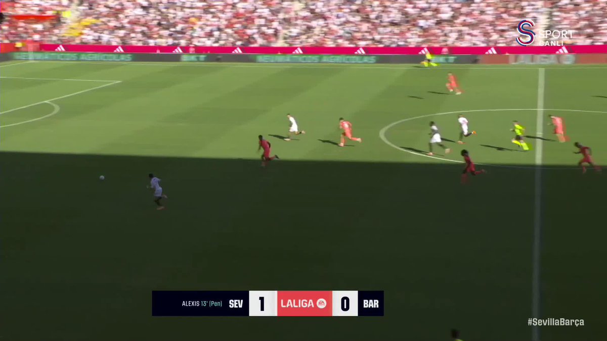 Sevilla, Barcelona'yı darmadağın etti. 💥
