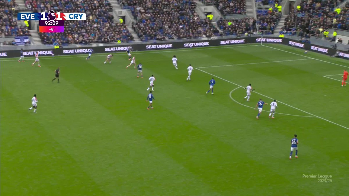 Grealish acabou com a série invicta do Crystal Palace! Foram 19 jogos seguidos sem perder.