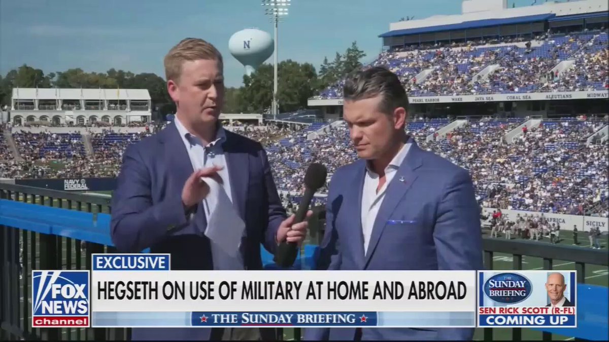 Doocy: Which would be the greatest threat to the US homeland? China, Russia, or Antifa? Hegseth: *laughs* Well, depends on where you are, right?