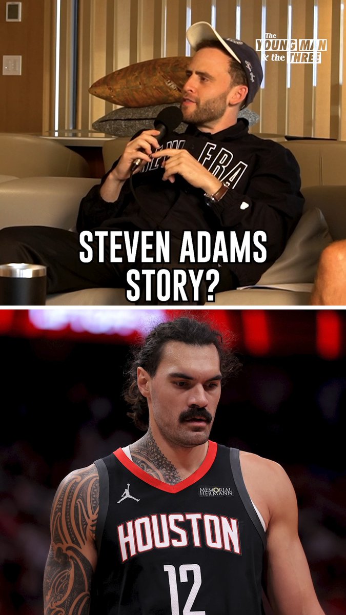 Jake LaRavia on Steven Adams: “He would walk around the facility barefoot with steaks in his hand.” 😅 (via TheOldManAndTheThree)