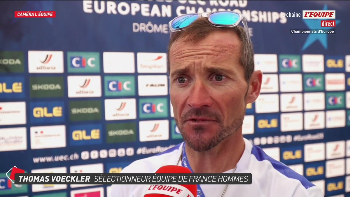 💬 Thomas Voeckler rend hommage à Paul Seixas : « Il a été plus que grand ! » #lequipeVELO #EuroRoad25