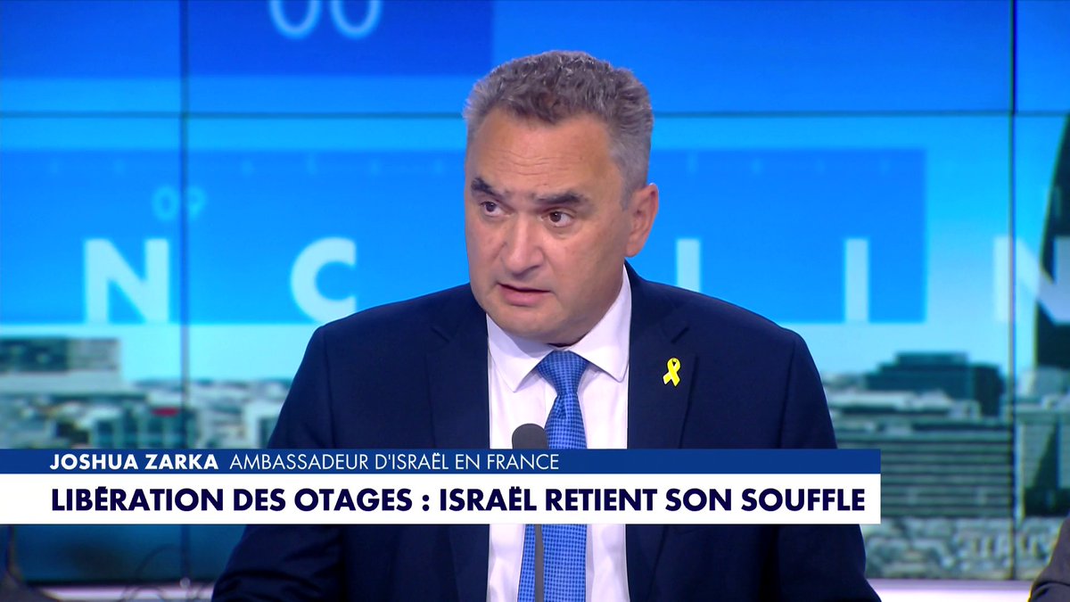 «Le Hamas a accepté la fin de la guerre quand il a compris que Gaza serait détruite», a déclaré l'ambassadeur d'Israël en France, Joshua Zarka, en revenant sur les accords de paix en cours de négociation #PunchlineWE