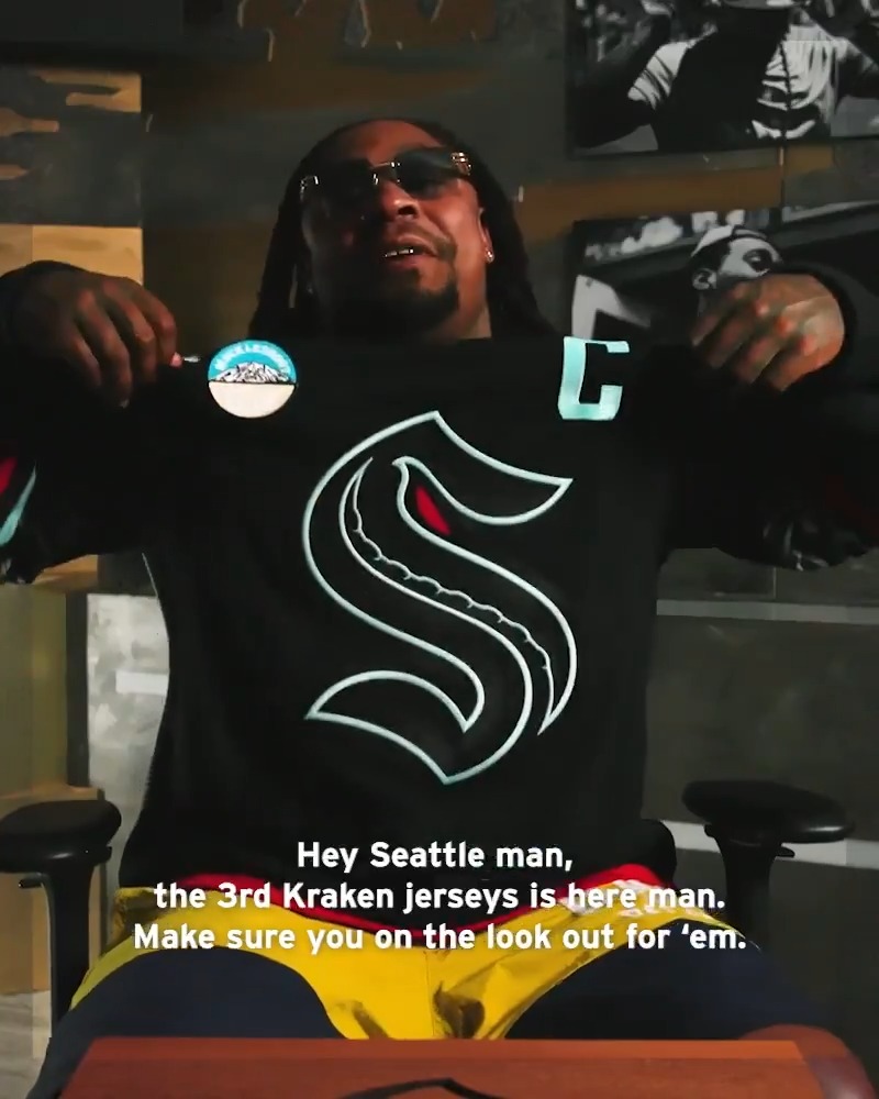 It’s not just a jersey – it’s a fashion statement 🔥 The #SeaKraken’s 3rd jersey is now available in our team store and online →