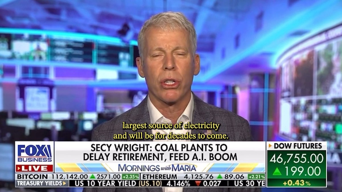 Make no mistake: America needs coal! 🇺🇸 Coal remains the backbone of global electricity. It also produces nearly TEN times more global energy—to the total global energy supply—than wind, solar and batteries combined.