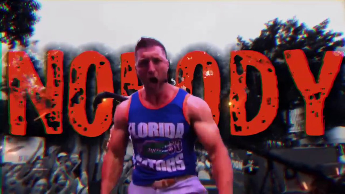 "Only Gators get out alive." Tim Tebow called it 🐊 Florida Gators Football