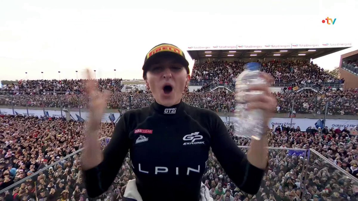 🏎️ #GPExplorer | 🔥 Kaatsup est la première femme à monter sur le podium du GP Explorer en trois éditions ! 🥈 Elle termine deuxième de The Last Dance !