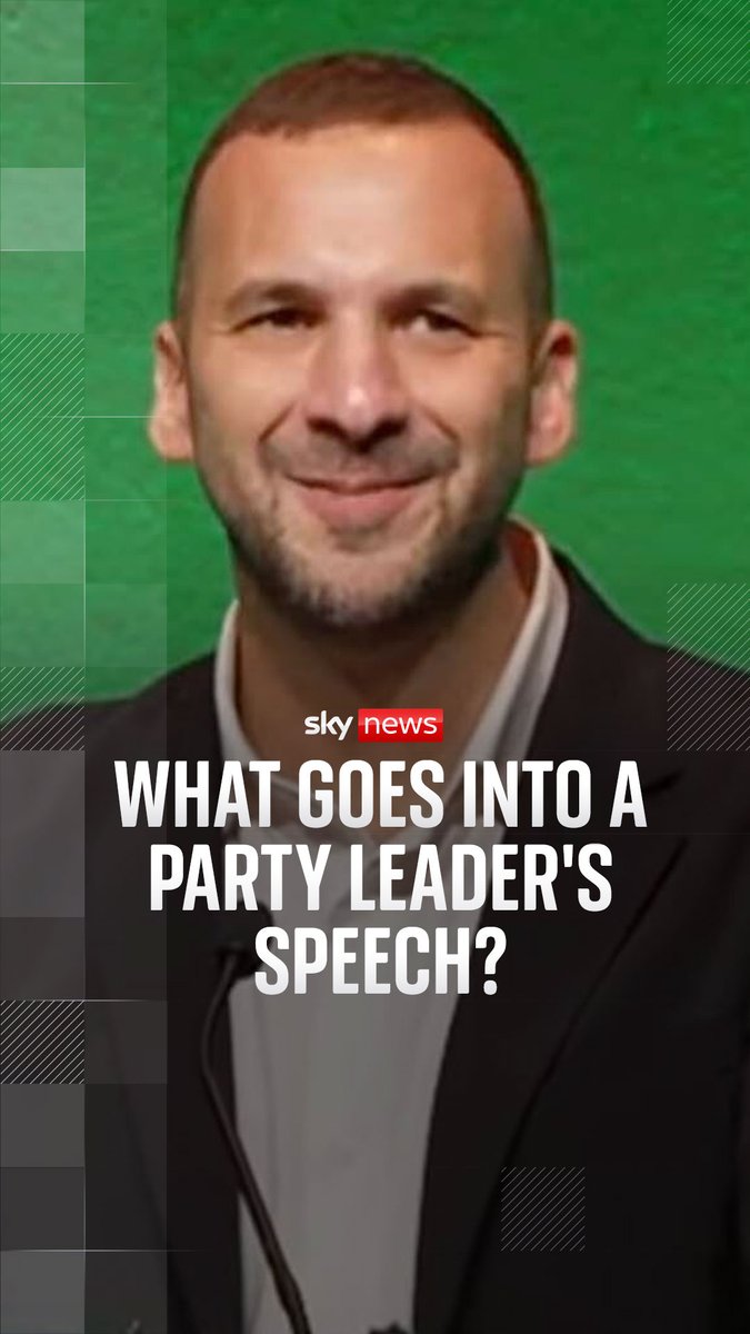 Sky's @WizBates investigates the preparation involved in the speech for a major party leader, using new Green Party leader Zack Polanski as an example.โ Read more ๐