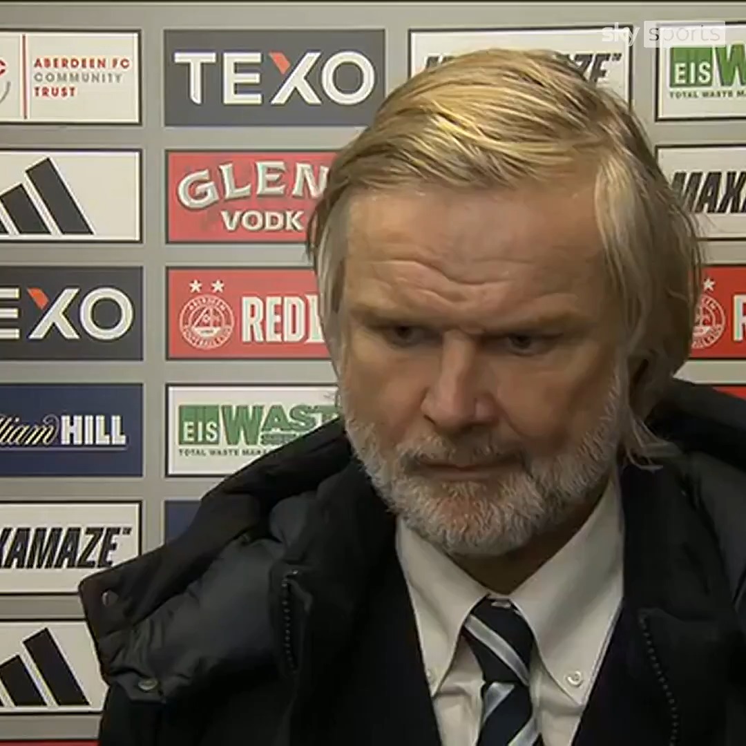 🗣️ “It was on me today, tactically we were poor… Maybe there was a lack of clarity about a couple of things" Dundee head coach Steven Pressley gives his reaction after his side’s 4-0 defeat away to Aberdeen ⤵️