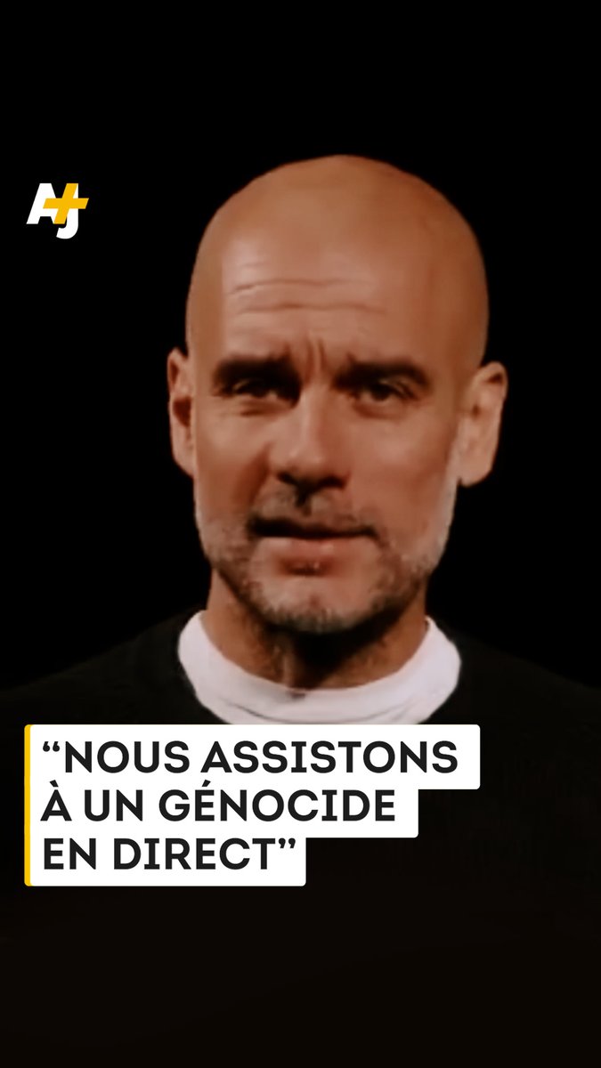 “Nous inonderons les rues.” Pep Guardiola, entraîneur de Manchester City, affiche son soutien à la Palestine et appelle à manifester contre le génocide à Gaza.