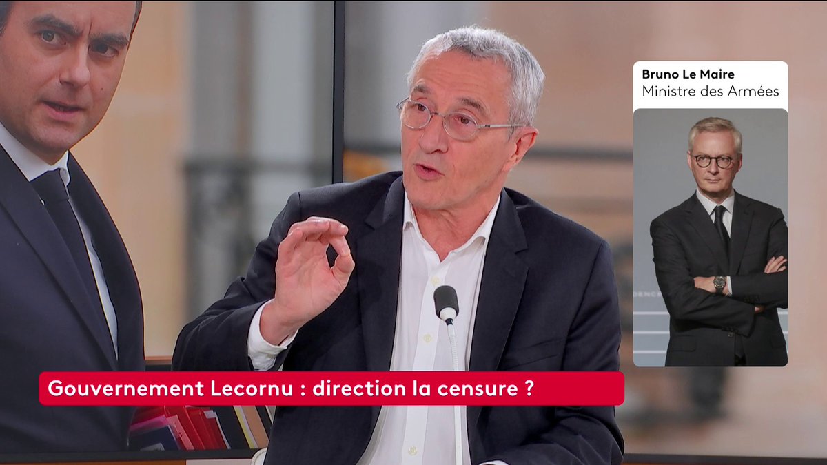 🔴 🗣 Gouvernement Lecornu : direction la censure ? "Imaginez la tête des Français en découvrant ce gouvernement. Ce qu'il se passe ce soir portera une lourde responsabilité", déclare le journaliste Serge Faubert dans #Toutestpolitique.