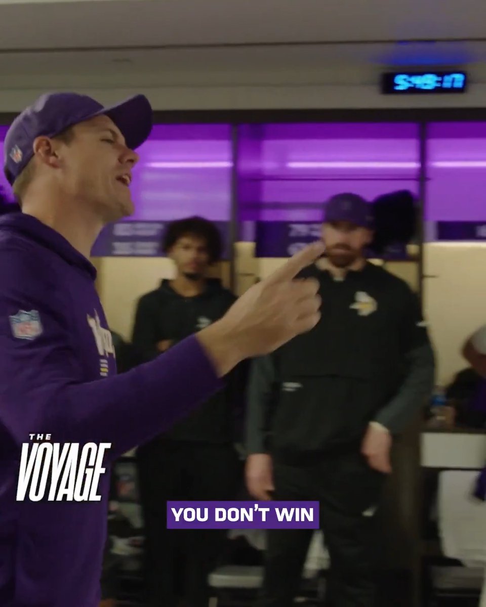 Nobody flinched. #Skol