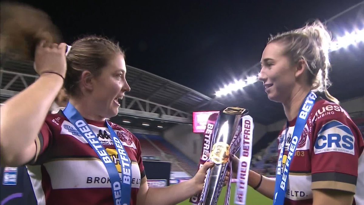 The winning moment for Wigan 👏 🏆