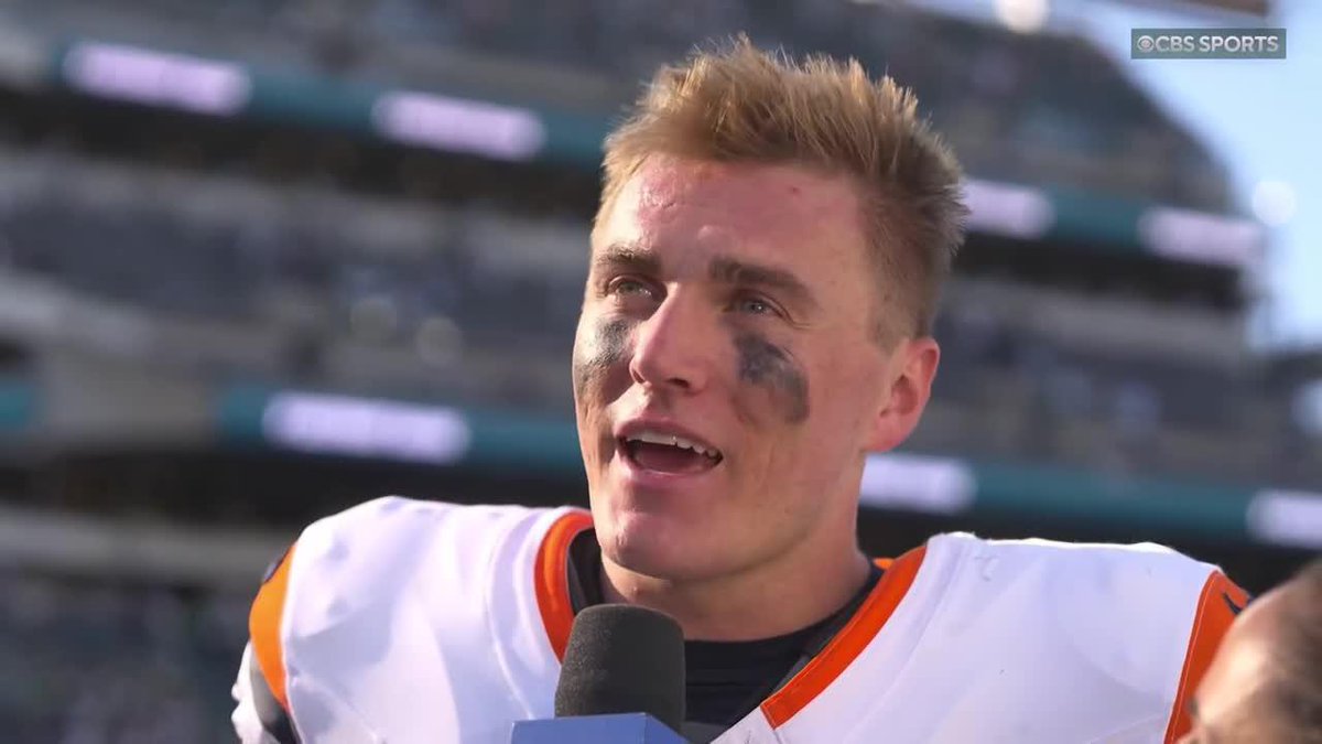 "Our defense just played incredible. They just kept getting us the ball back." - Bo Nix with all the praise for his Denver Broncos defense | Tracy Wolfson