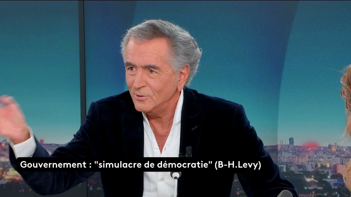 🔴 🗣 "J'entendais le procès d'intention qui est fait à Bruno Lemaire. J'entendais dire : il est l'incarnation de ceci, de cela. En politique, il faut faire très attention, à part dans le suffrage universel, à l'incarnation", explique Bernard-Henri Levy dans #LePourEtLeContre.