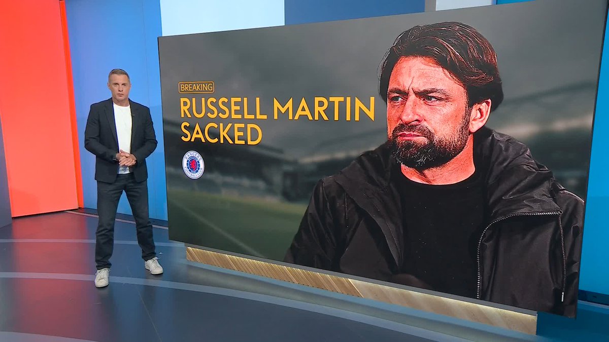 🚨 BREAKING Rangers have sacked head coach Russell Martin after 123 days in charge.