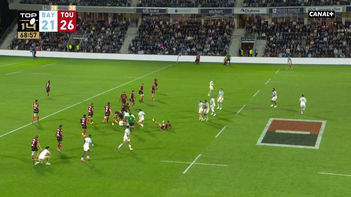 BAYONNE REPREND LES COMMANDES 🤯 À 10 minutes de la fin, Esteban Capilla redonne l’avantage à l’Aviron Bayonnais 🙌 #ABST